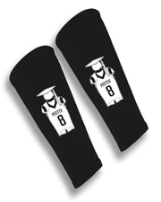 Motiv8 Adults' Pro Dri-FIT Shiver 1.0 Sleeves 2-Pack - Black
