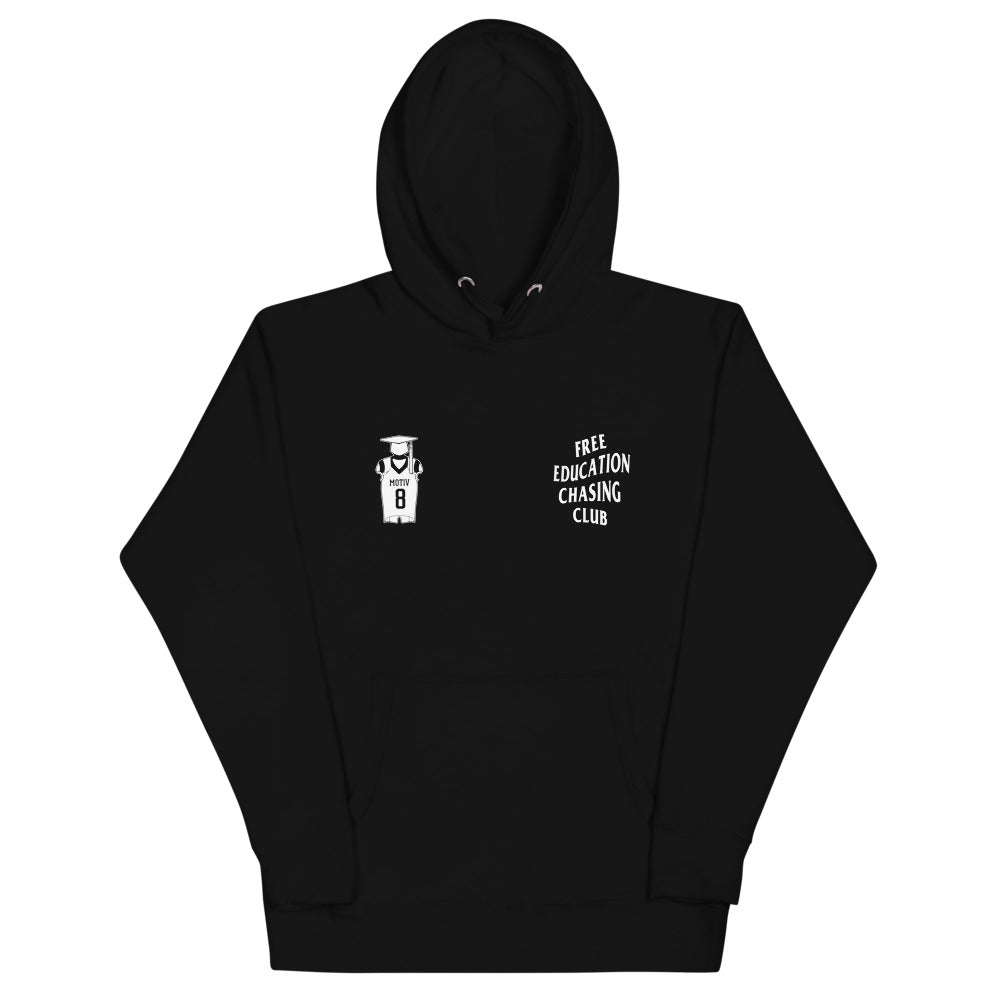 Free Education Chasing Club Premium Heavyweight Hoodie Adult